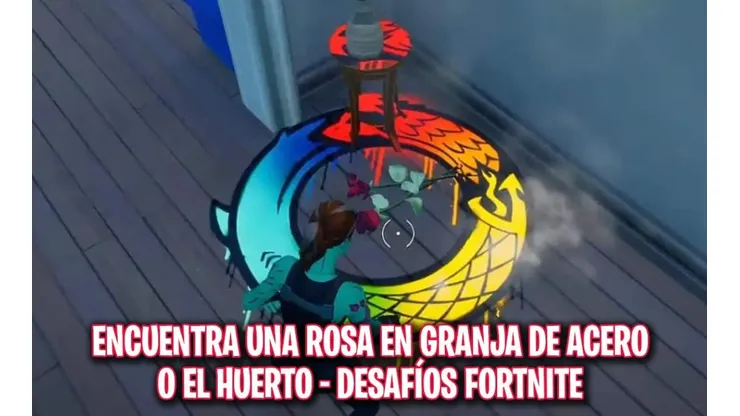 Dónde encontrar una rosa en Fortnite - Desafíos Semanales