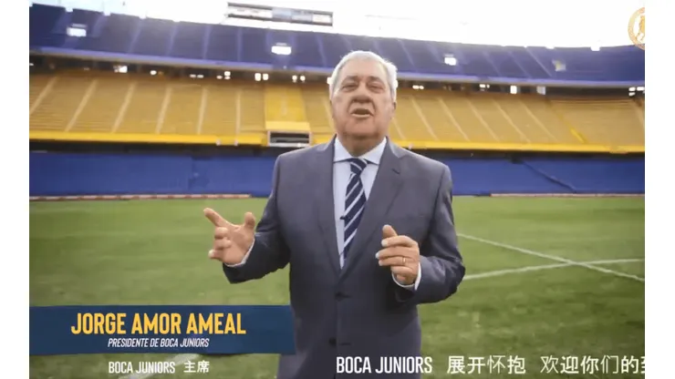Ameal hablando en chino: Boca subió el mejor video del año