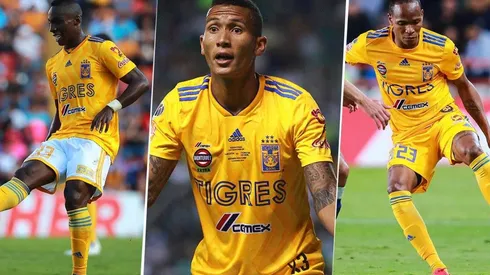 Julián Quiñones, Francisco Meza y Luis Quiñones.