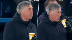 La reacción viral de Ancelotti al gol del Everton para el 5-4 ante Tottenham