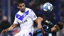 Luis Abram es titular en Vélez e incluso capitán en un partido por la Superliga Argentina.