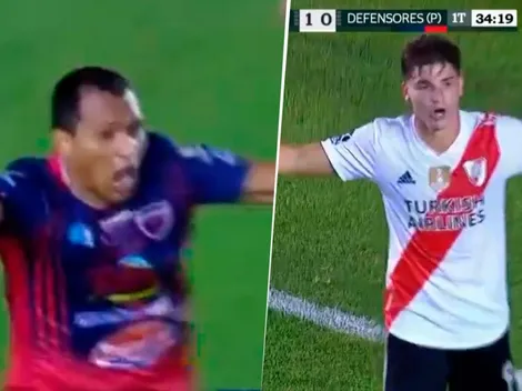 A Depro le anularon mal el gol más importante de su vida y River hizo el 2-0