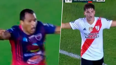 A Depro le anularon mal el gol más importante de su vida y River hizo el 2-0