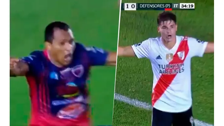 A Depro le anularon mal el gol más importante de su vida y River hizo el 2-0
