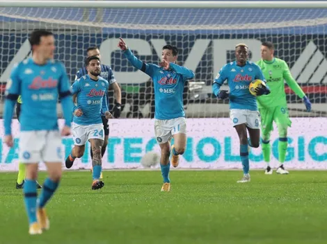 El gol de Chucky Lozano no alcanzó: Atalanta eliminó a Napoli