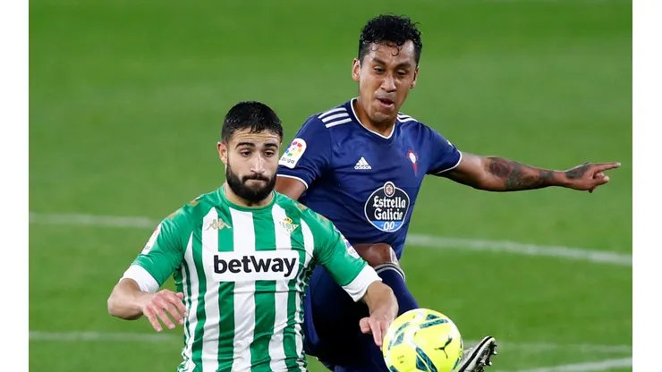 Renato Tapia fue importante en el empate del Celta ante Atlético de Madrid.