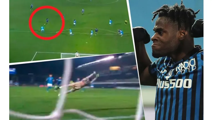 Duván Zapata le rompió el arco a David Ospina en las semifinales de la Coppa Italia.