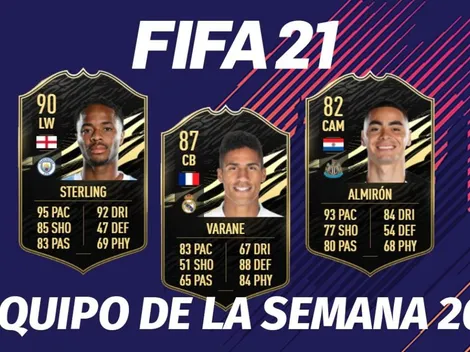 El Equipo de la Semana 20 llega al Ultimate Team del FIFA 21: ¡Varane y Sterling!