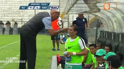Atoche tuvo una discusión con Mosquera en Alianza Lima.