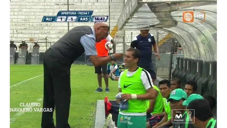 Atoche tuvo una discusión con Mosquera en Alianza Lima.
