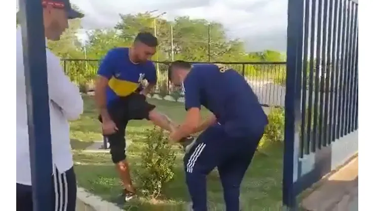 El video viral de Riquelme que volvió locos a los hinchas de Boca