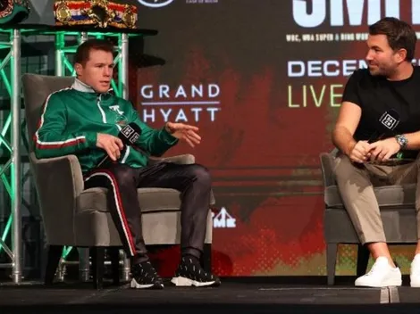 Eddie Hearn explicó por qué es importante para Canelo Álvarez enfrentar a Yildirim