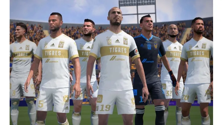 Tigres presentó su tercer uniforme a través del FIFA 21.