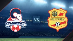 Cimarrones de Sonora vs. Atlético Morelia por la Liga de Expansión MX.
