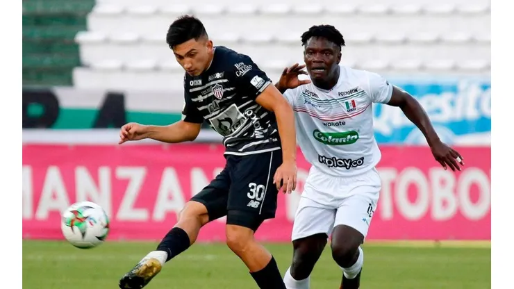 Fabián Ángel, joven figura en el Junior de Barranquilla.