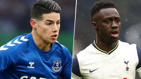 James Rodríguez y Dávinson Sánchez (Imagen: Getty)