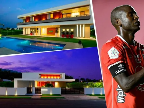 Así es la nueva, lujosa y pomposa casa que estrenó Adrián Ramos en Jamundí