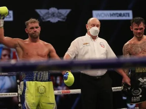 La advertencia de Eddie Hearn a Billy Joe Saunders antes de pelear con Canelo Álvarez