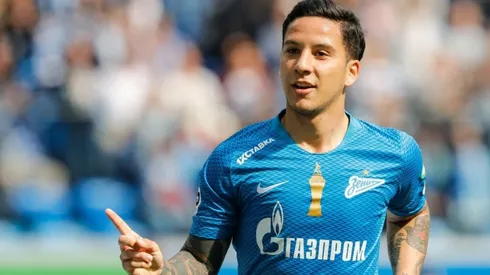 Sebastián Driussi en el fútbol de Rusia.