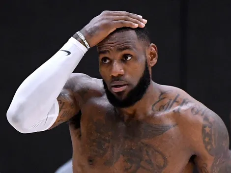 LeBron James se ‘enloqueció’ en el calentamiento: “Nos quitamos las cabezas”