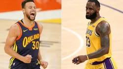 Stephen Curry y LeBron James
