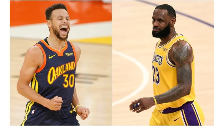 Stephen Curry y LeBron James