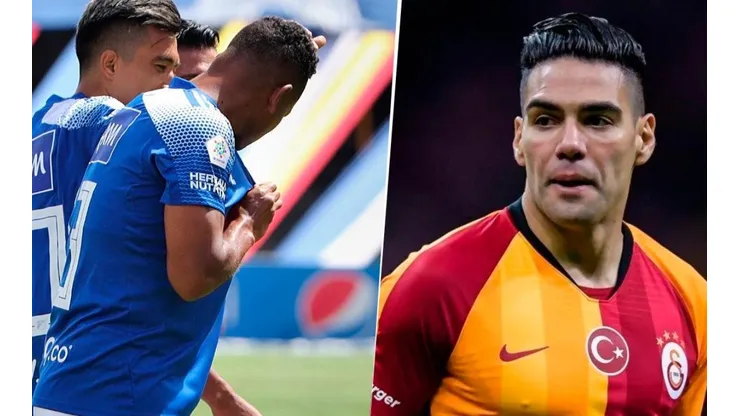 Fredy Guarín y Radamel Falcao.