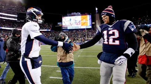 Tom Brady y Peyton Manning (Foto: Getty)