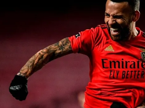 Video: Otamendi detonó el arco rival y marcó su primer gol en Benfica