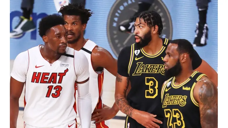 Miami Heat y Los Angeles Lakers