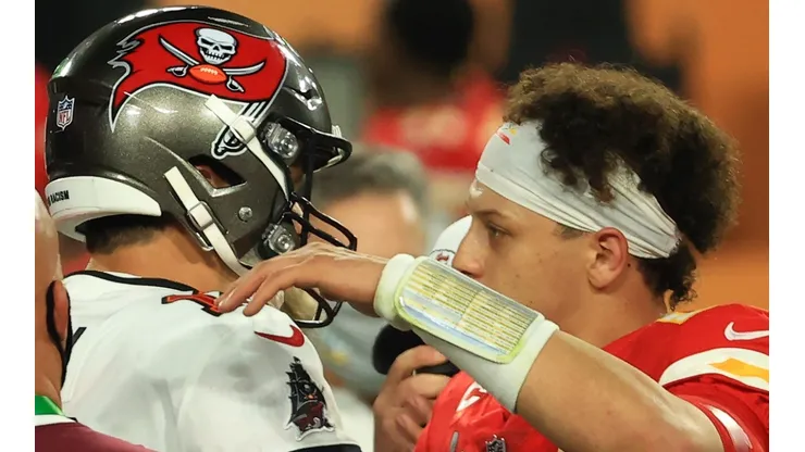 Tom Brady y Patrick Mahomes