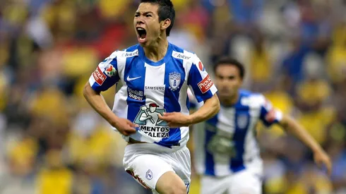 Hirving Lozano le anotó al América en su debut profesional