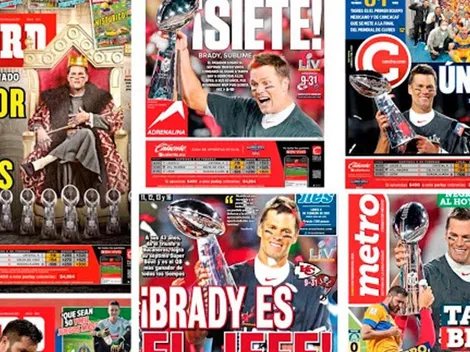 Brady y los Bucs opacaron a Tigres en las portadas