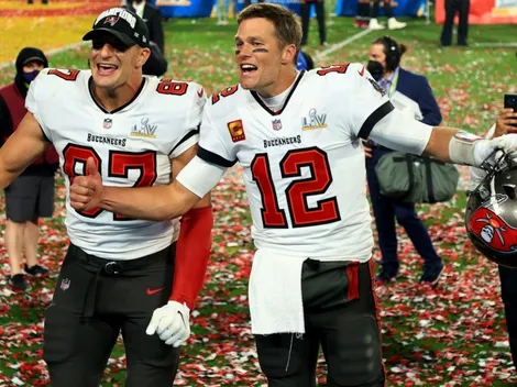 Tom Brady y Rob Gronkowski: la pareja más anotadora en la historia de NFL Playoffs