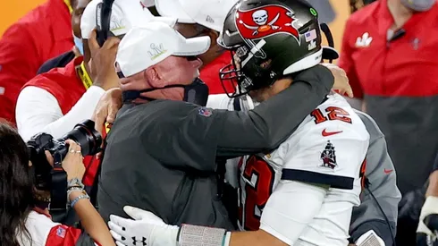 Bruce Arians y Tom Brady