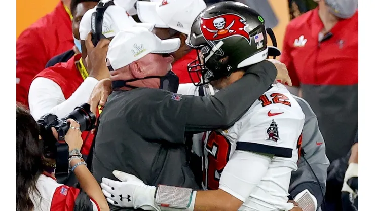 Bruce Arians y Tom Brady