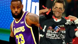 LeBron James festeja victoria de Tom Brady con Tampa Bay Buccaneers.