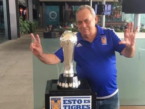 Un abuelo de Tigres UANL sorprendió con su promesa