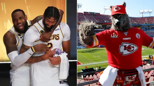 LeBron James y Anthony Davis