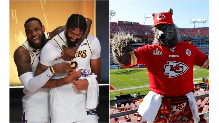 LeBron James y Anthony Davis