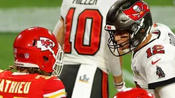 Tyrann Mathieu y Tom Brady