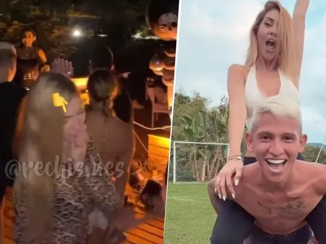 ¿Le dio asco? La Liendra le dio un beso a Dani Duke y se limpió la boca