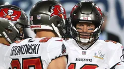 Rob Gronkowski y Tom Brady