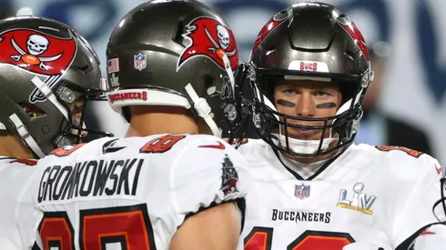 Rob Gronkowski y Tom Brady