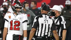 Tom Brady y los árbitros en el Super Bowl LV