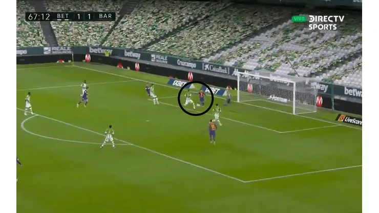 El gol en contra de Víctor Ruiz.