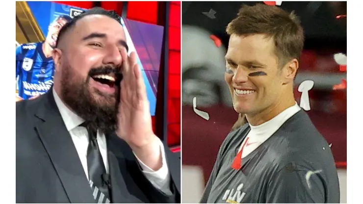 Álvaro Morales halagó a Tom Brady y se rió de quienes apoyaban a Mahomes.