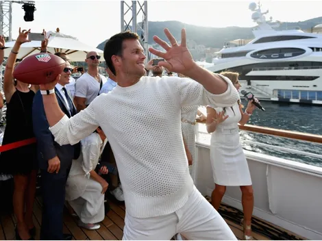 El día que Tom Brady realizó un touchdown muy elegante... ¡en Mónaco!