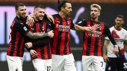 Milan goleó al Crotone con dos goles de Zlatan y sigue puntero en la Serie A