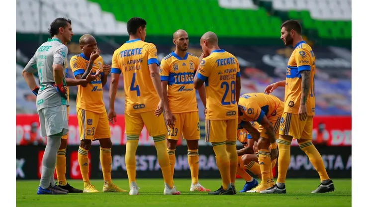 Alineación de Tigres para el juego frente a Palmeiras.